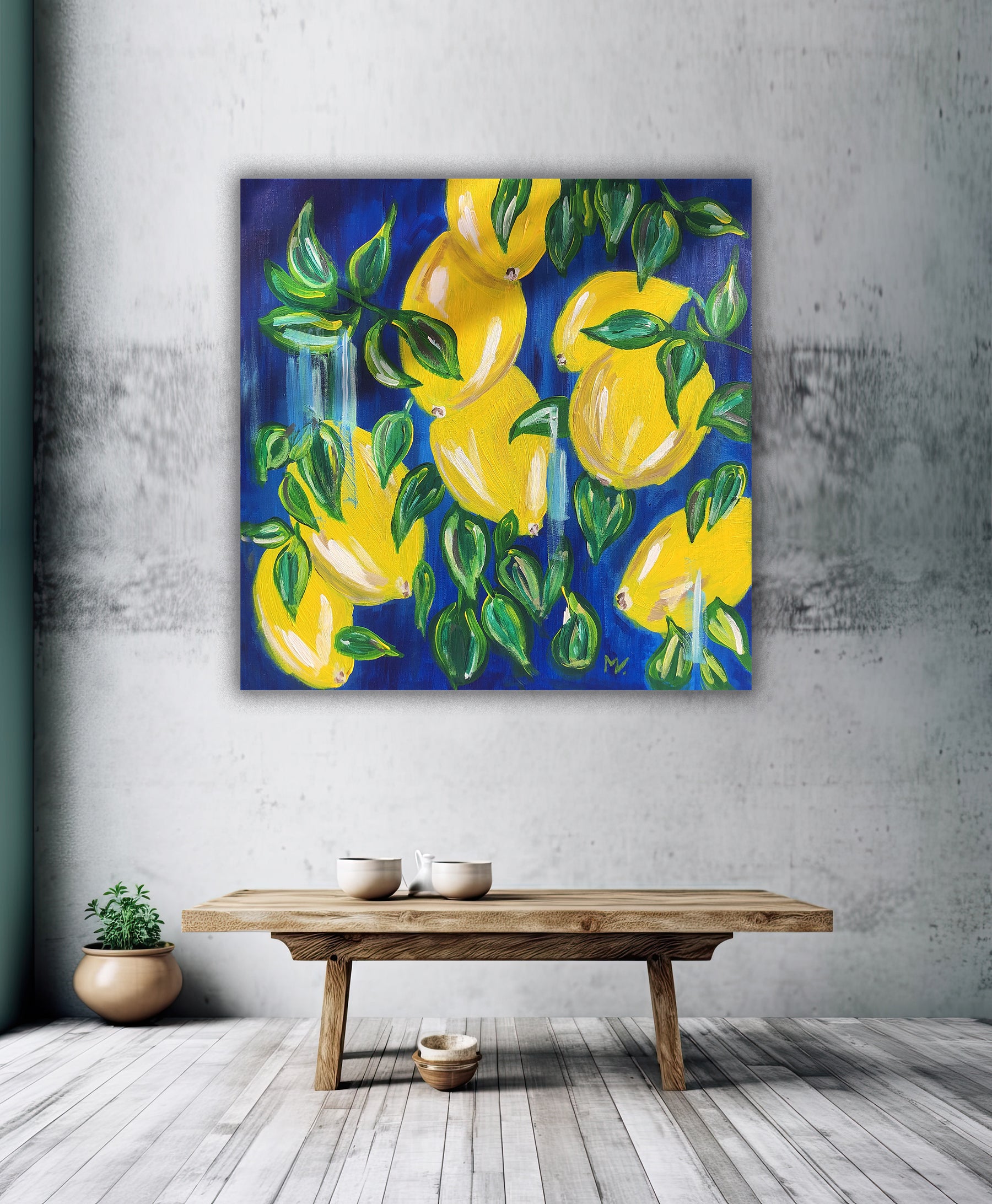 Zitronenbaum auf Mallorca