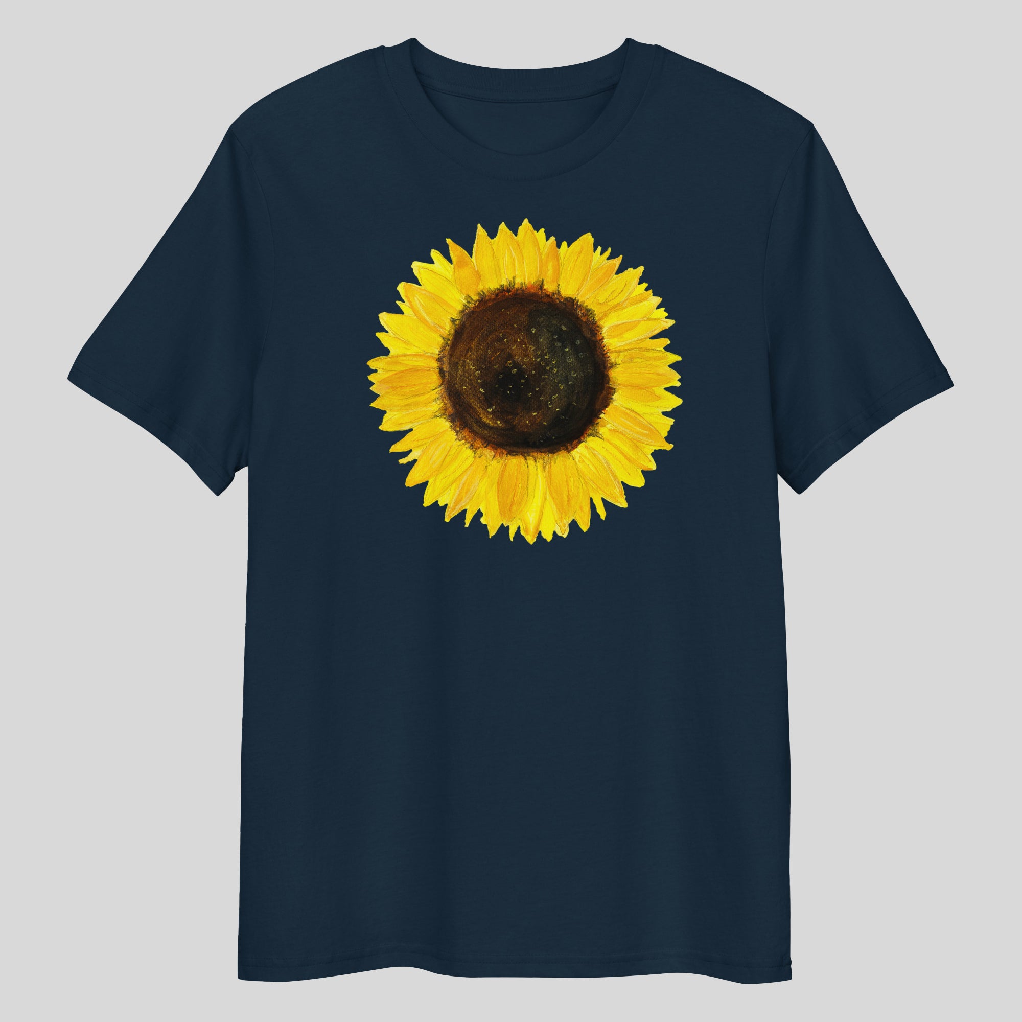 Sonnenblume Unisex Bio-Baumwoll T-Shirt mit Streetwear-Statement