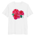 Love-T-Shirt aus Bio-Baumwolle – mit Rosenmotiv